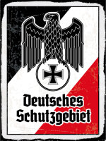 Blechschild - Adler D Schutzgebiet