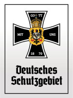 Blechschild - EK D Schutzgebiet