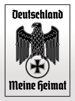 Blechschild - Adler Mein Heimat