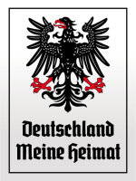 Blechschild - Adler Heimat