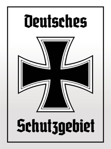 Blechschild - EK Schutzgebiet