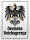 Blechschild - Adler D. Reichsgrenze