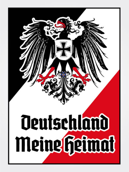 Blechschild - Adler Heimat