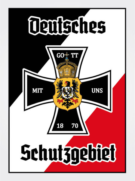 Blechschild - EK Schutzgebiet