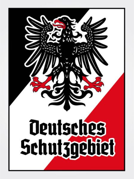 Blechschild - Adler D Schutzgebiet