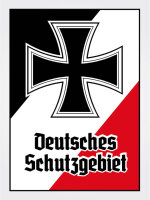 Blechschild - EK D Schutzgebiet