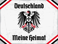 Blechschild - Adler Heimat