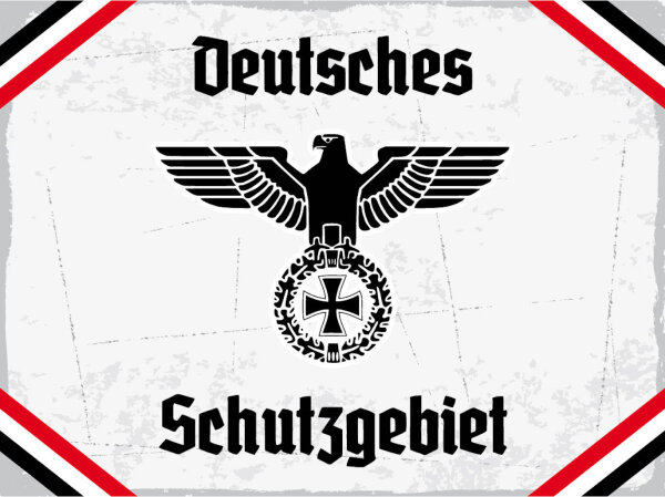 Blechschild - Adler D Schutzgebiet