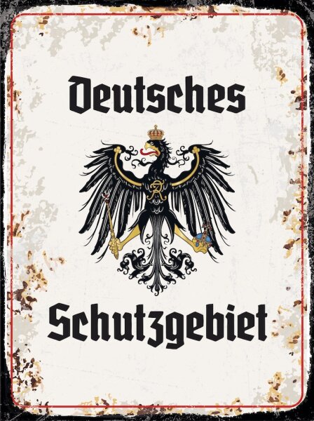 Blechschild - Adler D Schutzgebiet