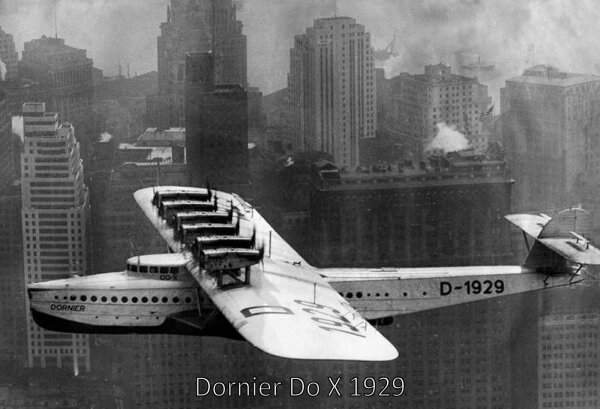 Blechschild - Dornier - historisch