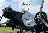 Blechschild - Ju-52 - historisch