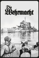 Blechschild - Die Wehrmacht - historisch