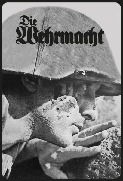 Blechschild - Die Wehrmacht - historisch