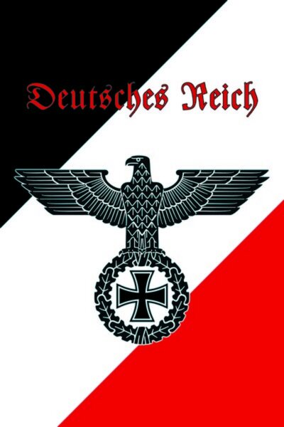 Blechschild - Adler - historisch