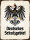 Blechschild - Adler D Schutzgebiet