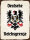 Blechschild - Adler Reichtsgrenze