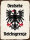 Blechschild - Adler Reichtsgrenze