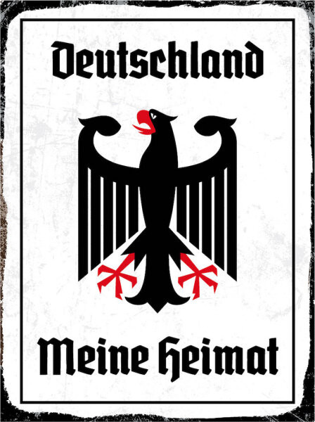 Blechschild - Adler Mein Heimat