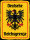 Blechschild - Adler Reichtsgrenze