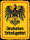 Blechschild - Adler D Schutzgebiet