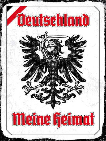 Blechschild - Adler Mein Heimat