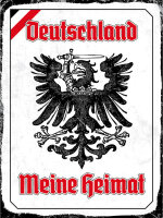 Blechschild - Adler Mein Heimat