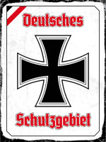 Blechschild - EK Schutzgebiet