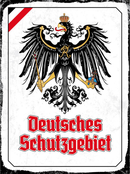 Blechschild - Adler D Schutzgebiet