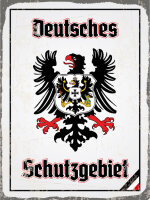 Blechschild - Adler Schutzgebiet