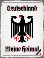 Blechschild - Adler Mein Heimat