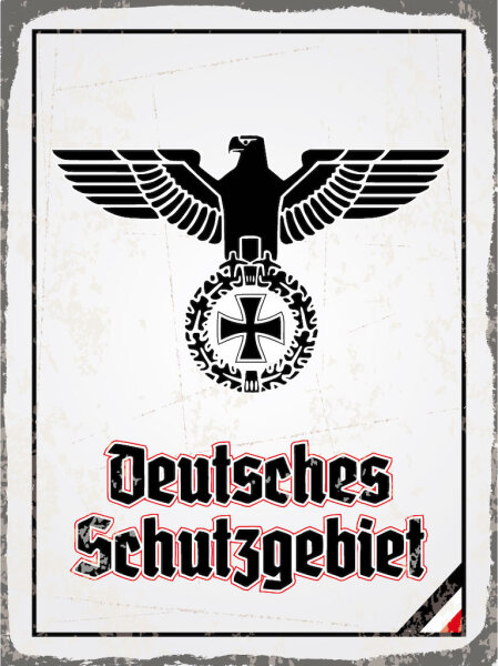 Blechschild - Adler D Schutzgebiet