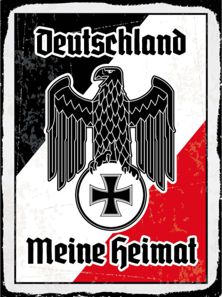 Blechschild - Adler Mein Heimat