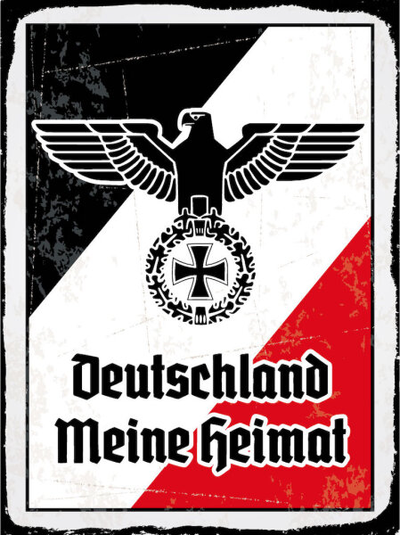 Blechschild - Adler Heimat