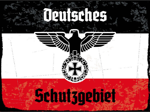 Blechschild - Adler D Schutzgebiet