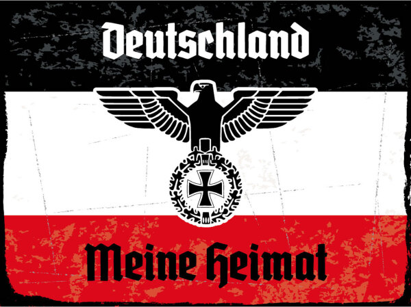 Blechschild - Adler Heimat