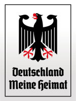 Blechschild - Adler Heimat