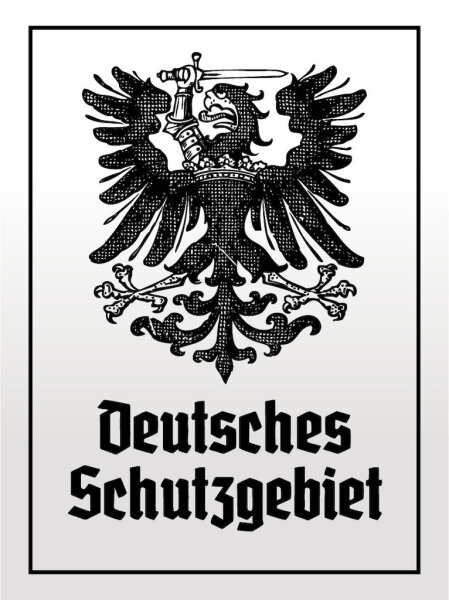 Blechschild - Adler D Schutzgebiet