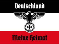 Blechschild - Adler Heimat