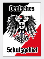 Blechschild - Adler Schutzgebiet