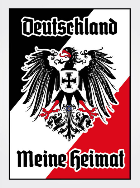 Blechschild - Adler Mein Heimat