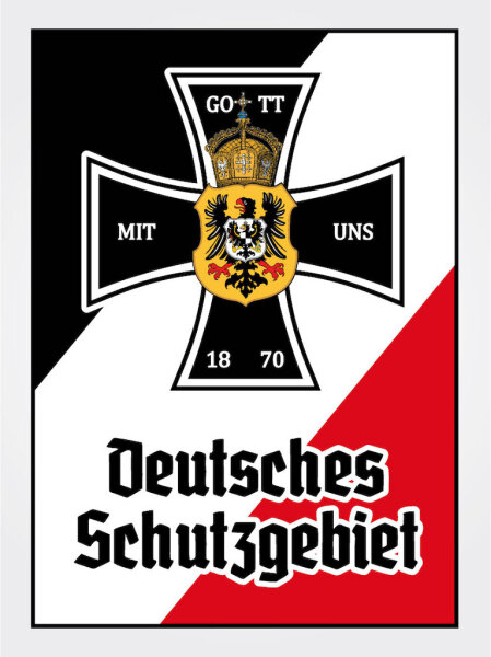 Blechschild - EK D Schutzgebiet