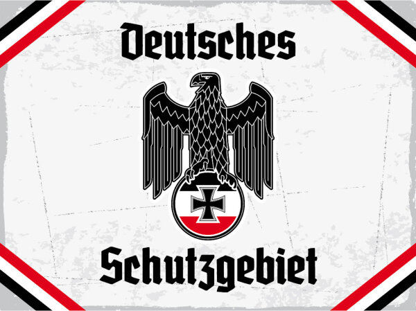 Blechschild - Adler D Schutzgebiet