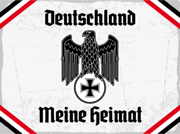 Blechschild - Adler Heimat