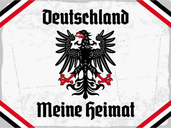 Blechschild - Adler Heimat