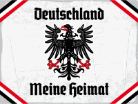 Blechschild - Adler Heimat