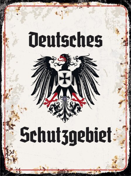 Blechschild - Adler D Schutzgebiet