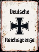 Blechschild - Adler D. Reichsgrenze