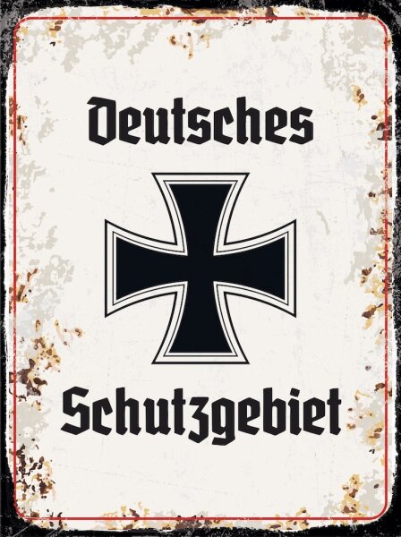 Blechschild - EK D Schutzgebiet