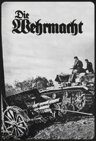 Blechschild - Die Wehrmacht - historisch