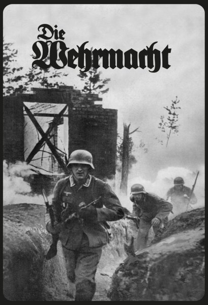 Blechschild - Die Wehrmacht - historisch